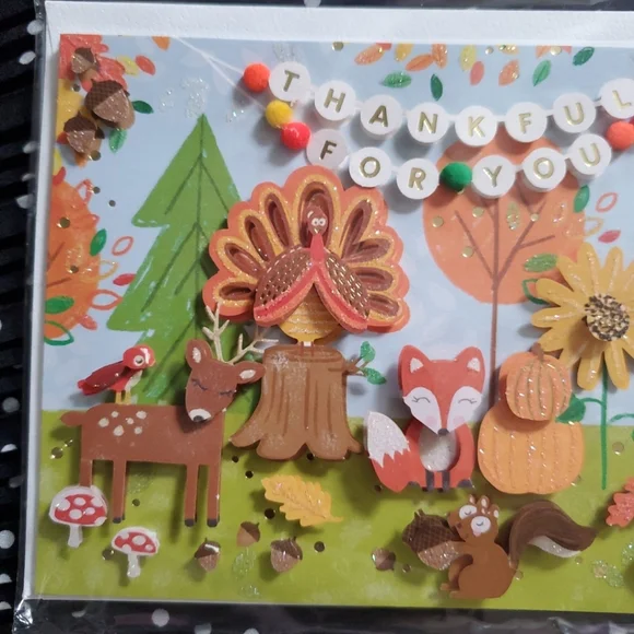 Hallmark Thankful For You Card - Multicolor - Picture 2 of 4